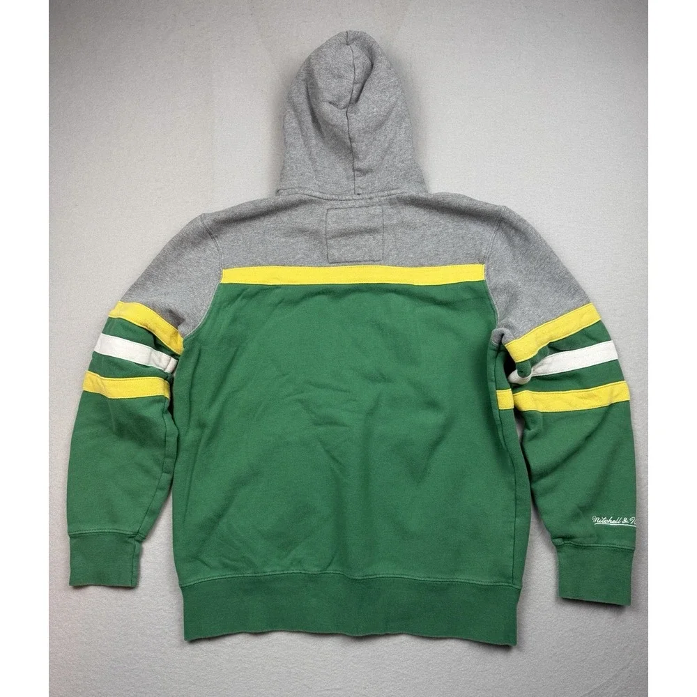 Mitchell & Ness Seattle SuperSonics Hoodie Medium NBA Hardwood Classics Green
